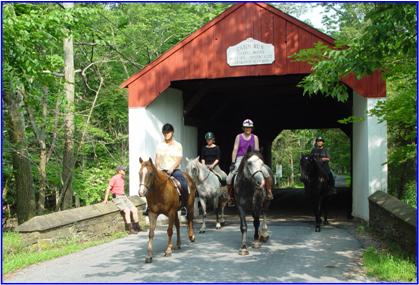 Cabin Run Covered Bridge: Bucks County